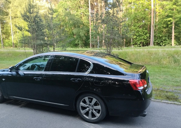 Lexus GS cena 38000 przebieg: 242000, rok produkcji 2008 z Mogielnica małe 211